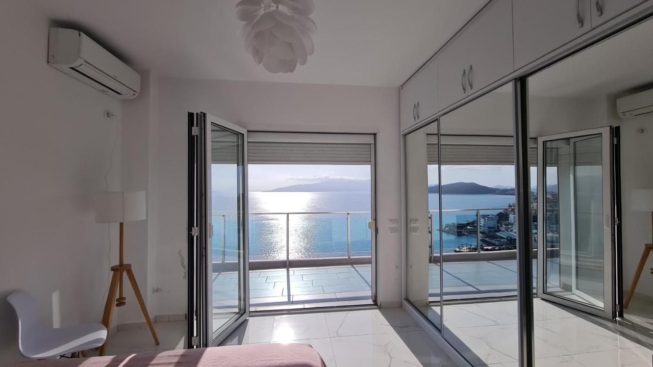 Ferienwohnung Rocknest Sea View Penthouse Sarandë Exterior foto